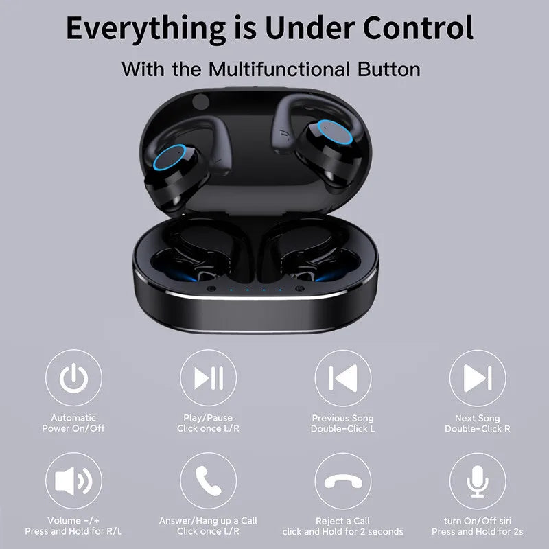 Fone De ouvido Bluetooth V5.0