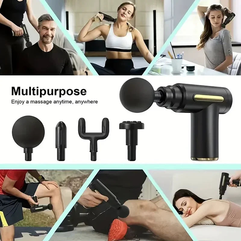 Pistola de massagem fascial