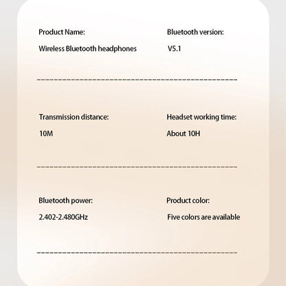 Haedphone sem fio Bluetooth P9