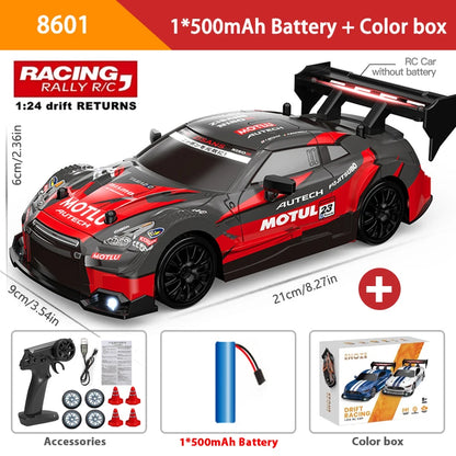 Carros de alta velocidade RC Drift Veículo Mustang