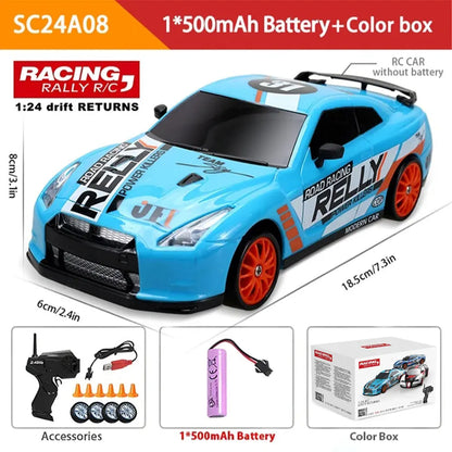 Carros de alta velocidade RC Drift Veículo Mustang