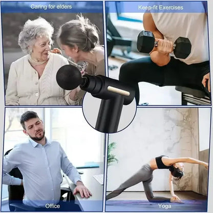 Pistola de massagem fascial