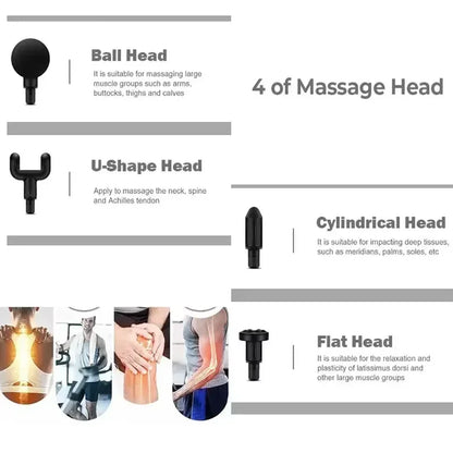 Pistola de massagem fascial