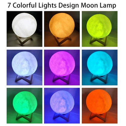 Luminaria de lua Led