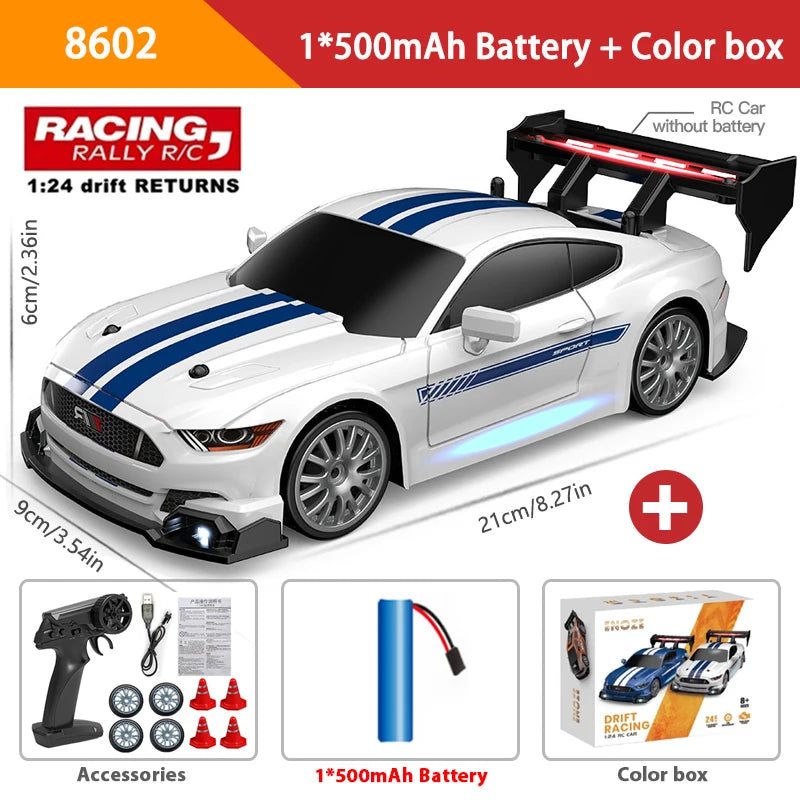 Carros de alta velocidade RC Drift Veículo Mustang