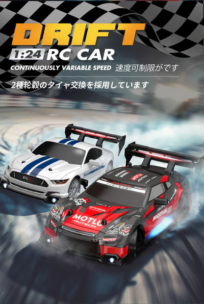 Carros de alta velocidade RC Drift Veículo Mustang