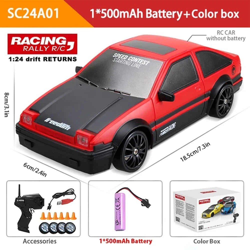 Carros de alta velocidade RC Drift Veículo Mustang