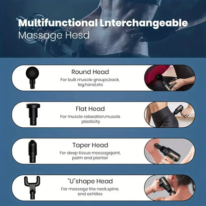 Pistola de massagem fascial
