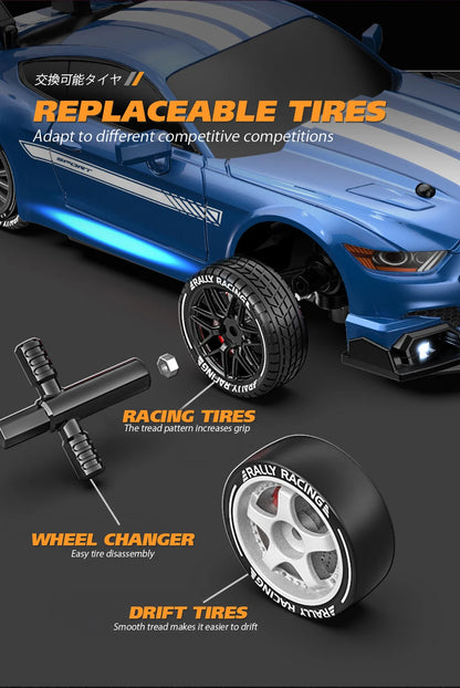 Carros de alta velocidade RC Drift Veículo Mustang